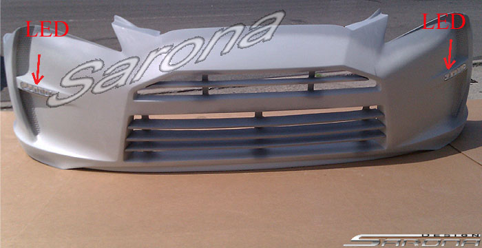 Custom Hyundai Genesis Coupe  Front Bumper (2009 - 2012) - $675.00 (Part #HY-011-FB)